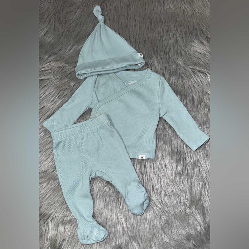 Baby Blue Baby Outfit Set Size Newborn Little Co by Lauren Conrad